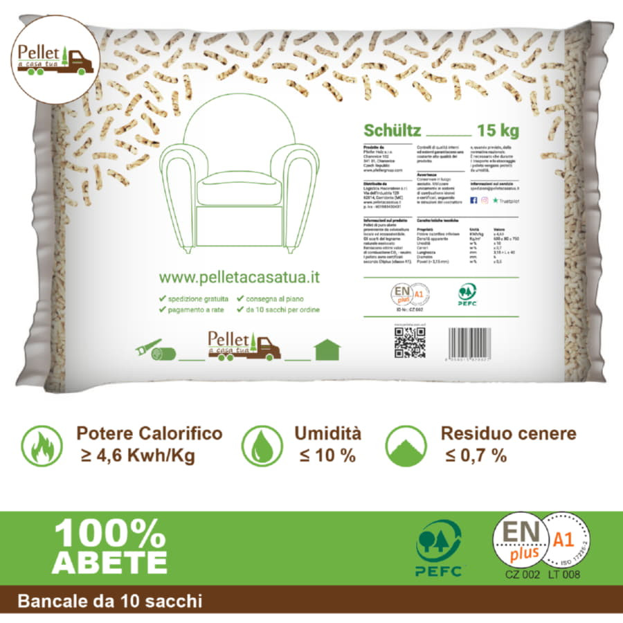 PELLET SCHULTZ 100% ABETE -...