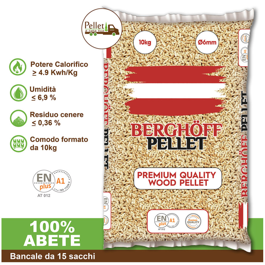PELLET BERGHÖFF 100% ABETE...