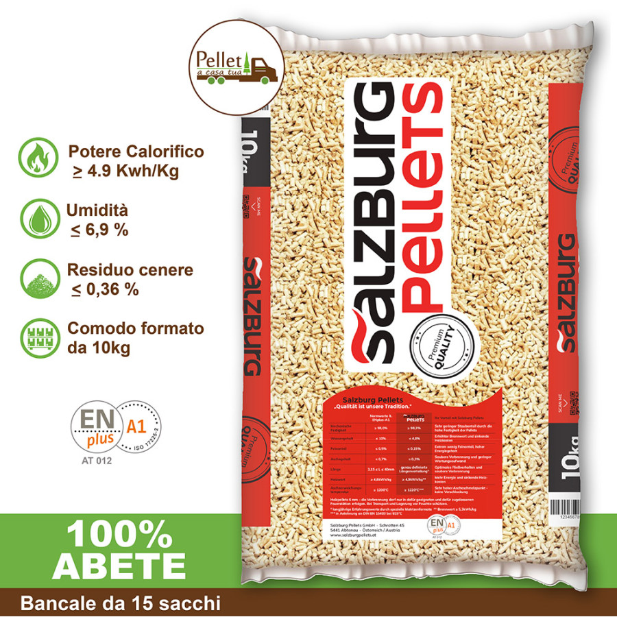 PELLET SALZBURG 100% ABETE...