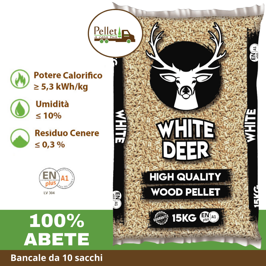 PELLET WHITE DEER  100%...