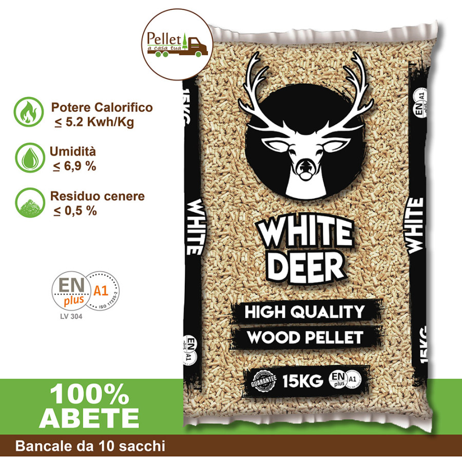 PELLET WHITE DEER  100%...