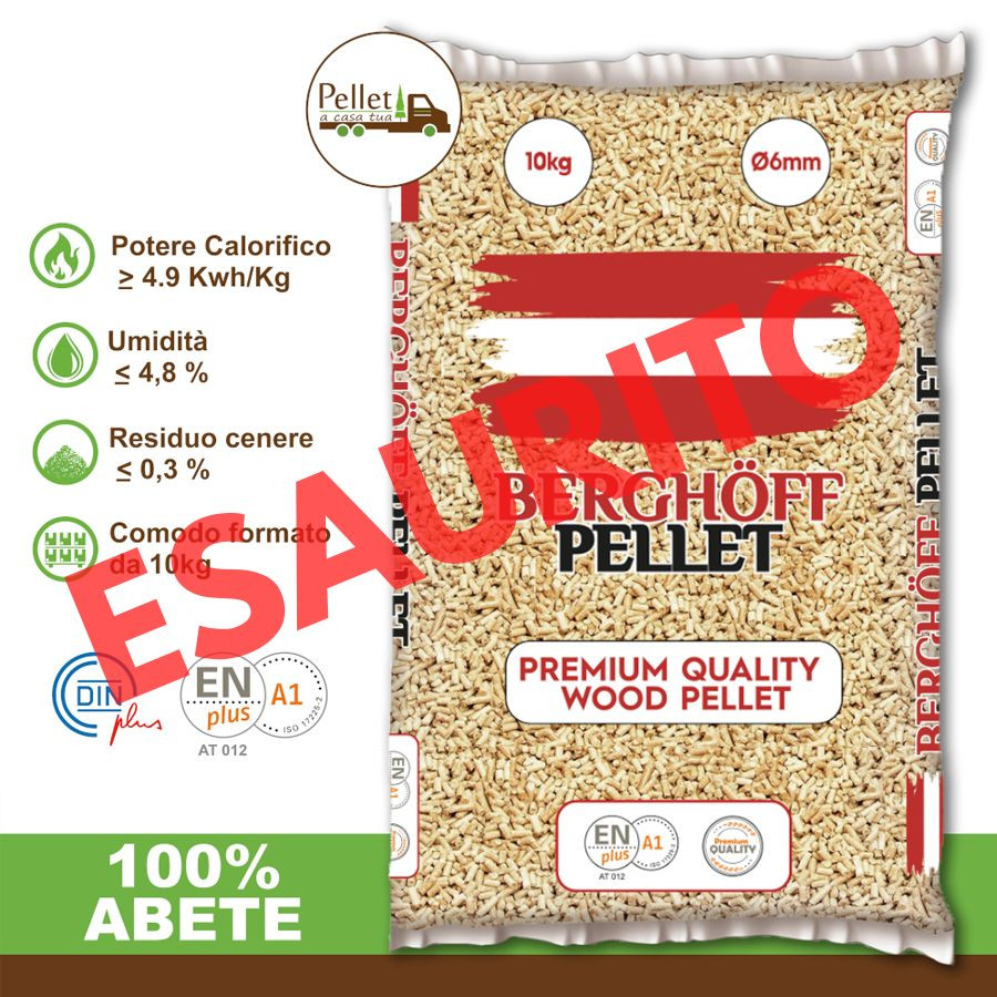PELLET BERGHÖFF 100% ABETE...